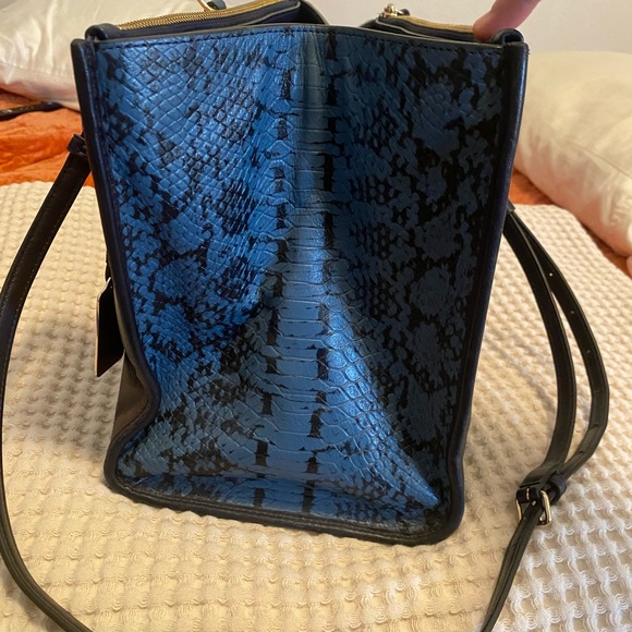 Two tone python Coach tote - Picture 4 of 5